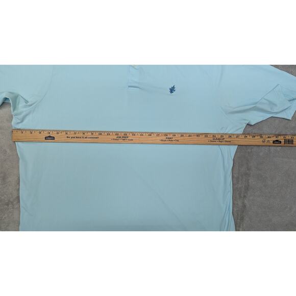 Fairway & Greene Golf Polo Men’s XXL Blue Platteview Club Performance Stretch - Picture 5 of 7